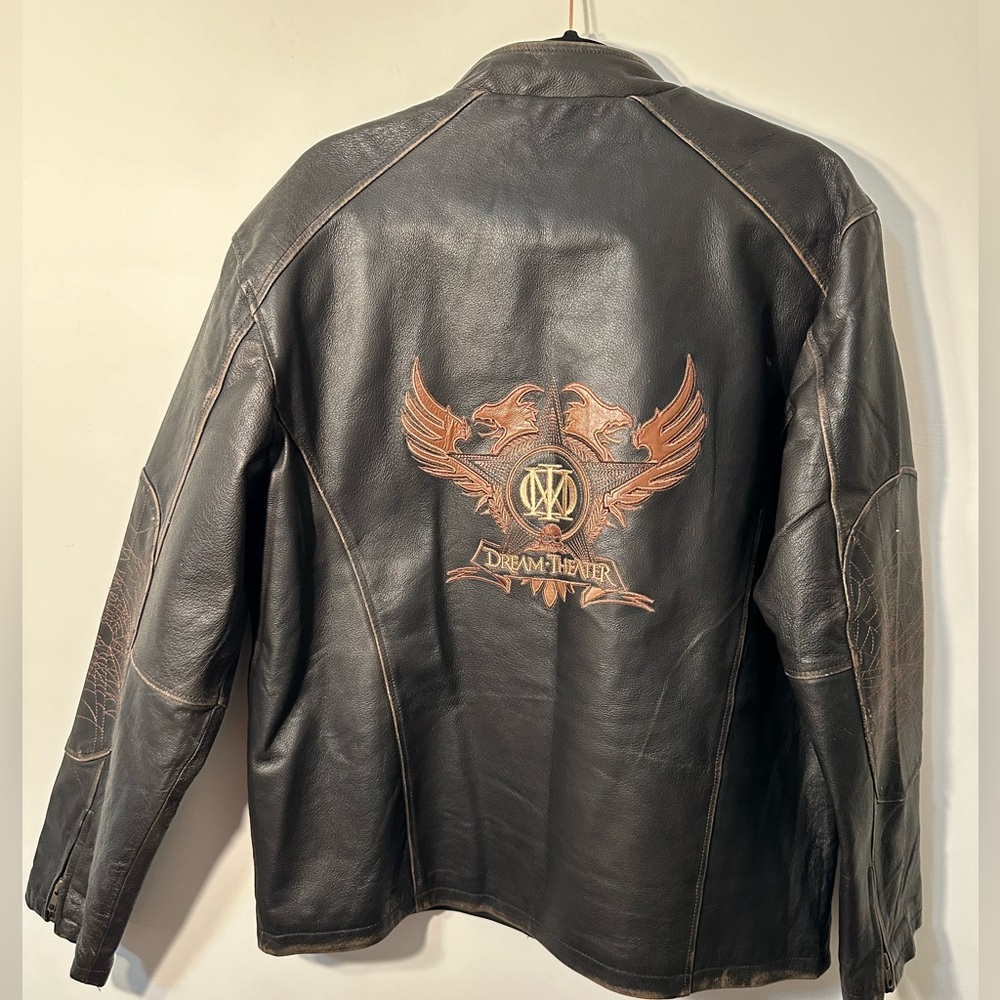 Dream Theater Genuine Leather Jacket. 20th Anniversary